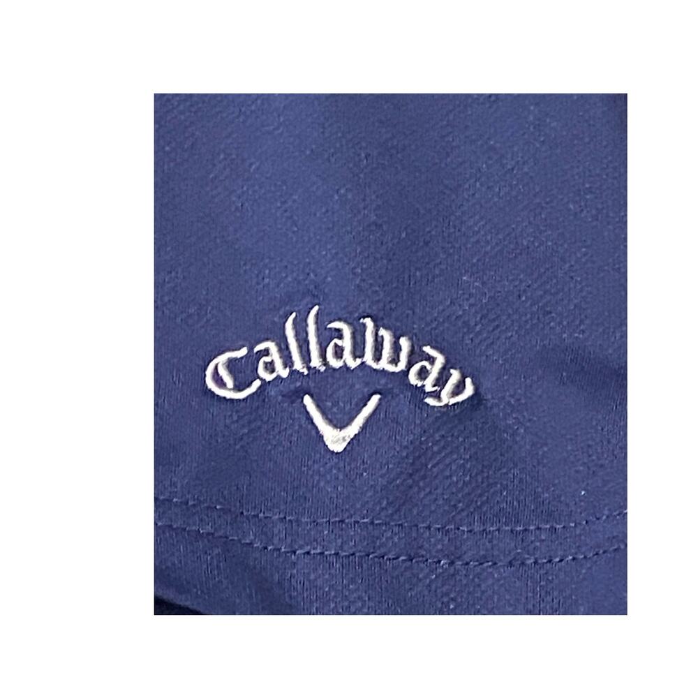 Callaway Opti-Dri‎ Navy Blue Short Sleeve Golf Polo Shirt Men's XL Moisture Wick